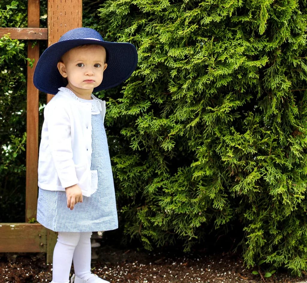 Easter best with Janie and Jack