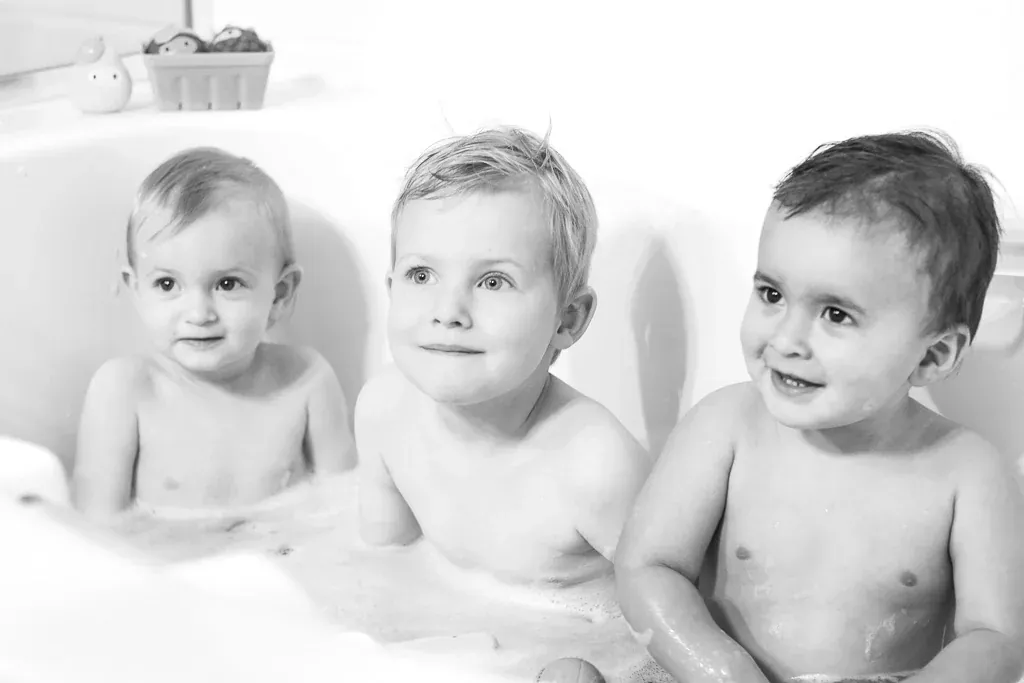 Post Beach Bath Time
