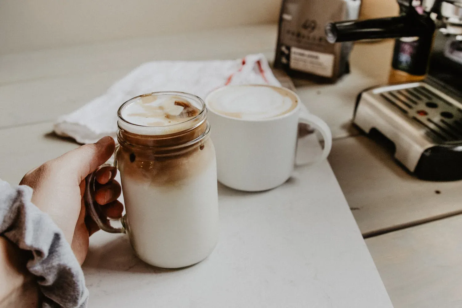 Lattes & Iced Coffees at Home