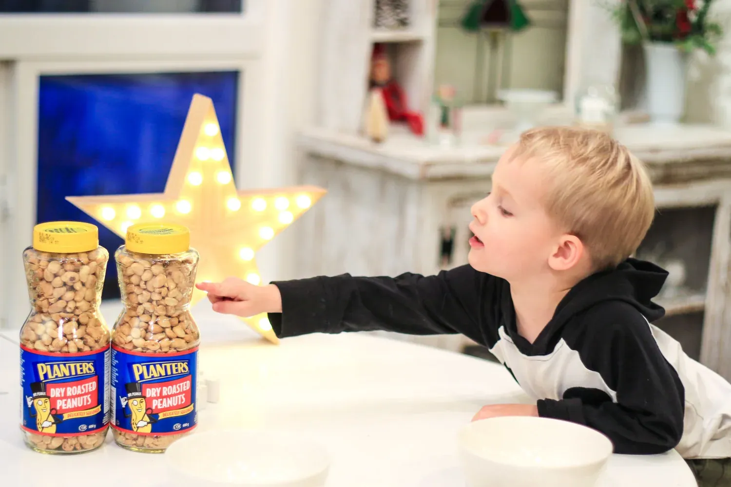 Holiday Snack with Planters