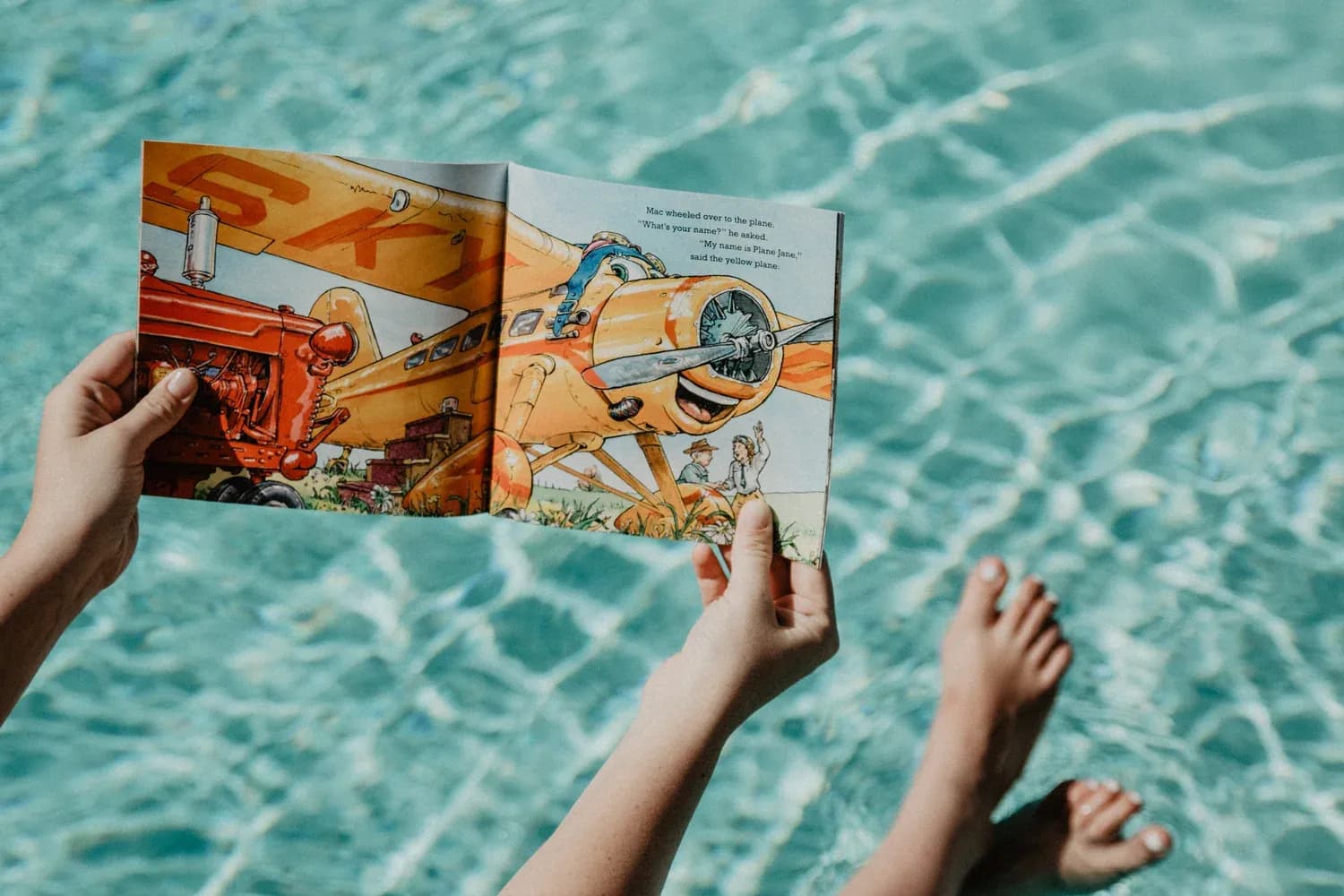 Pool Side Reading
